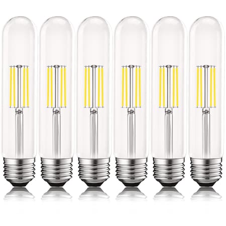 Luxrite T9 Tube LED Light Bulbs 5W 60W Equivalent 500LM 5000K Bright White Dimmable E26 Base, 6PK LR21656-6PK